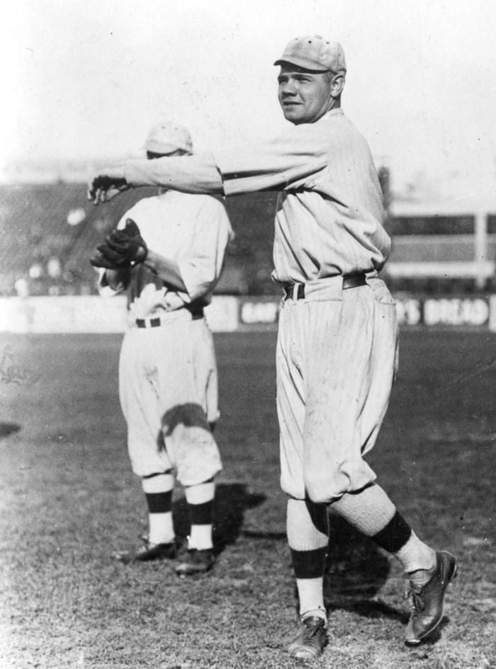 the babe sets a new home run record