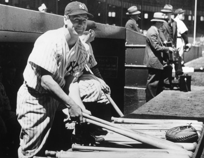 Gehrig makes his major league debut