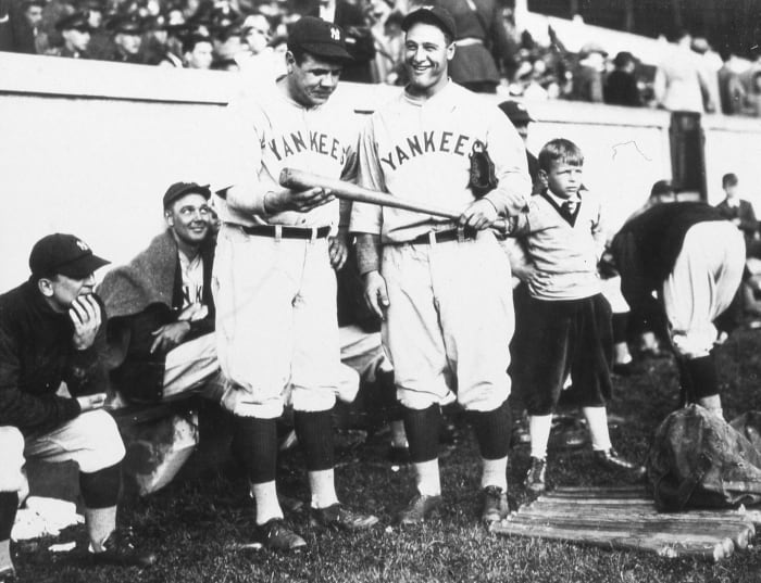 gehrig excels as a pinch hitter