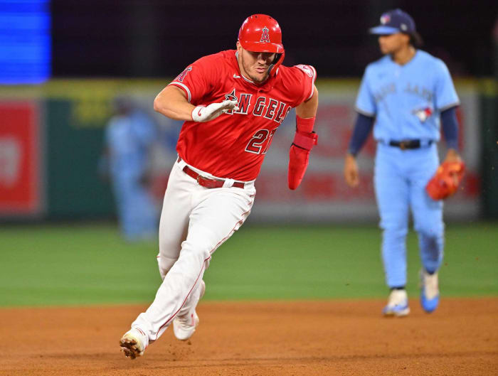 mike trout, cf, angels