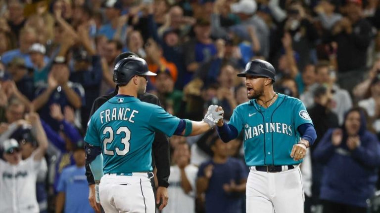 After comeback falls short, Mariners face Angels in twin bill