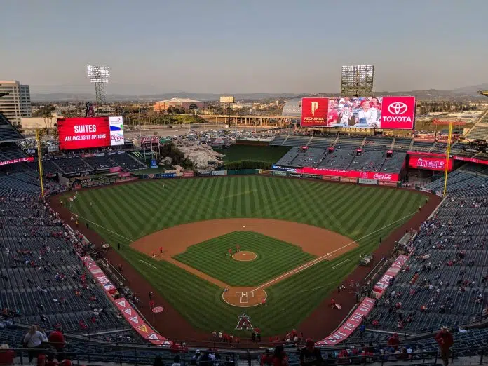 Angels stadium seating chart
