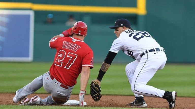 Mike Trout, Angels chase another win over Tigers