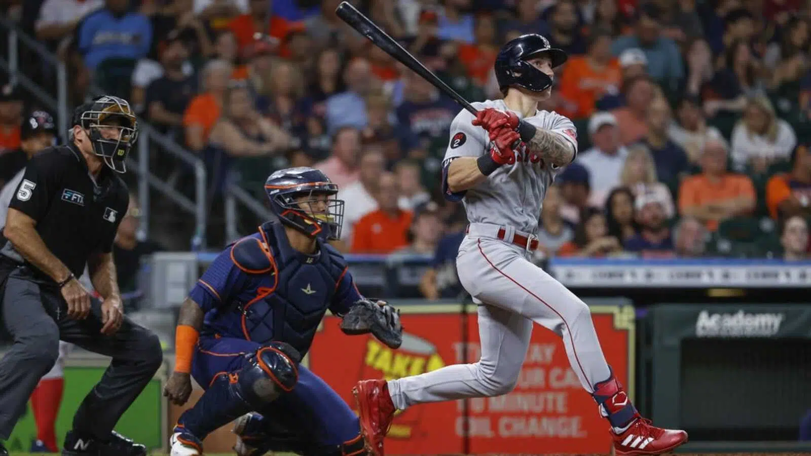 Red Sox down Astros after teams pull off trade
